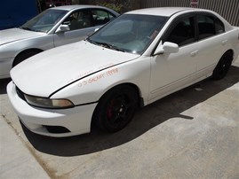 2003 MITSUBISHI GALANT ES 4 DOOR WHITE 2.4 AT 193918